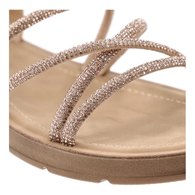 Sandále FILIPPO - DS6884/25 GO Złoty