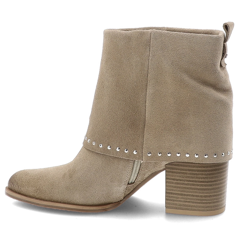 Členkové Topánky KARINO - 5560/001-P Beż/Welur