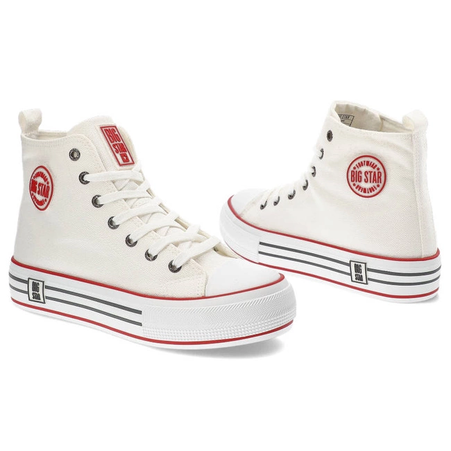 Plátenky Big Star - LL274185 Biały