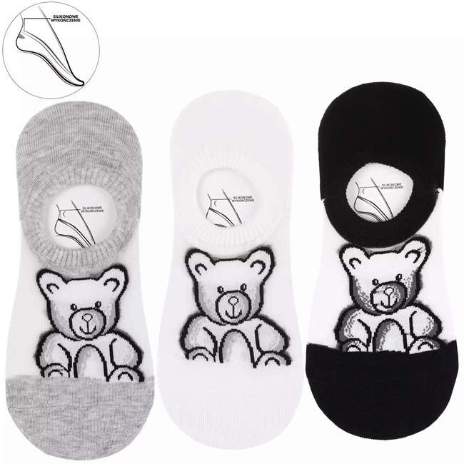 Ponožky MORAJ 3 Pary - CDB200-139 Mix Kolor