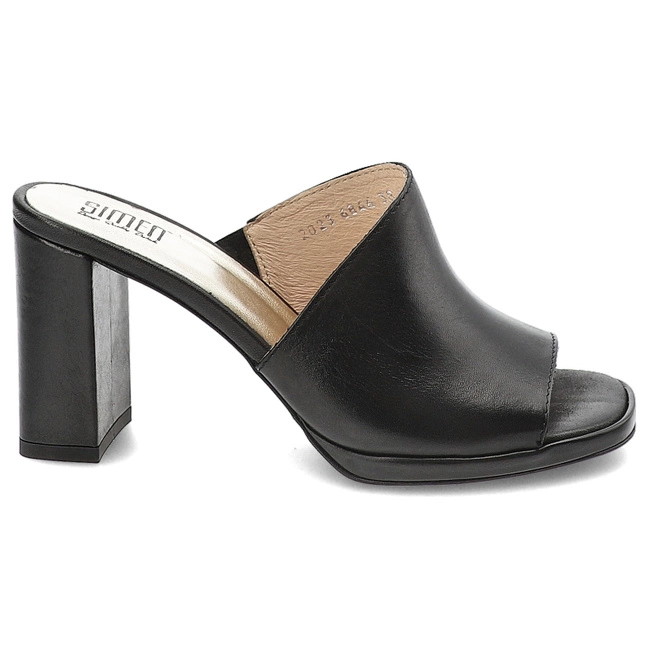 Šľapky Simen - 6846A Czarny