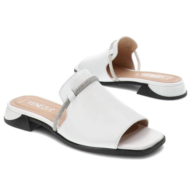 Šľapky Venezia - 08-330 White