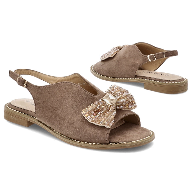 Sandále S.BARSKI - KV51-014 Taupe
