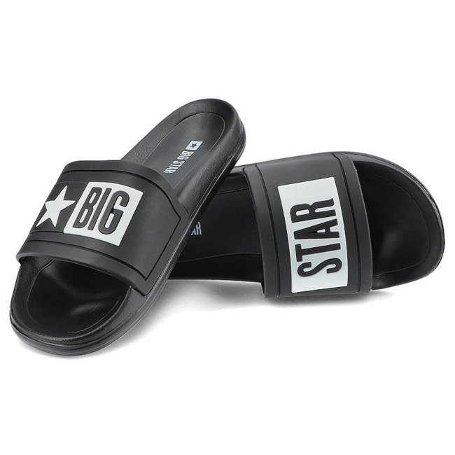 Šľapky Big Star - DD274A266 Czarny