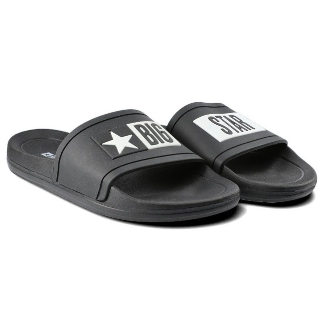 Šľapky Big Star - DD174699 906 Czarny