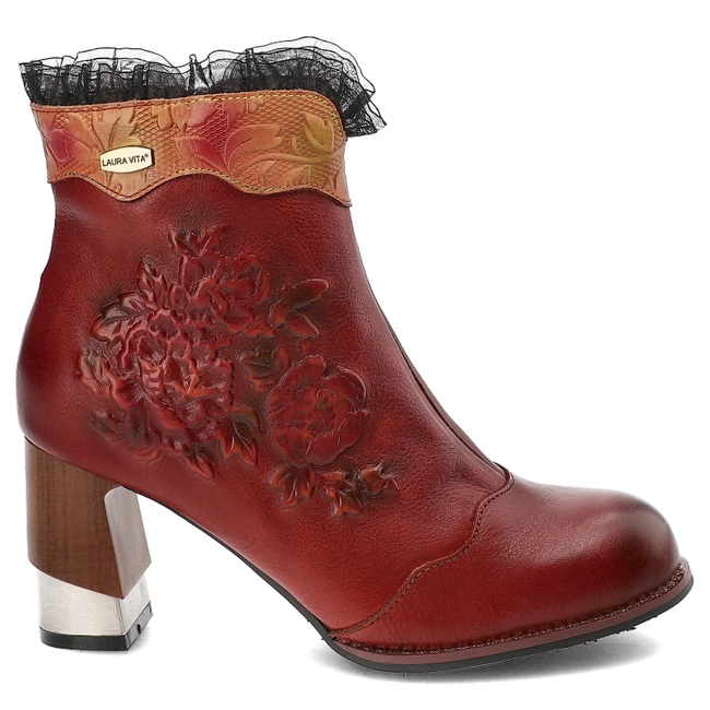 Členkové Topánky Laura Vita - Oxaneo 54 AT2306-B5 Rouge