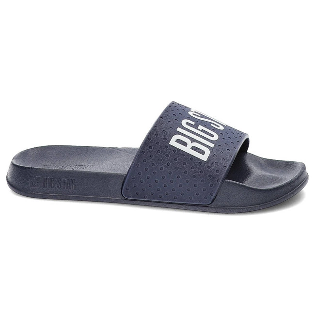 Šľapky Big Star - MM174321 Granat