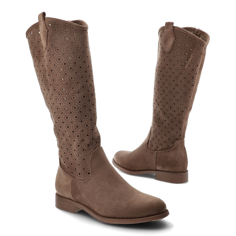 Čižmy S.BARSKI - HY52-531 Coffee