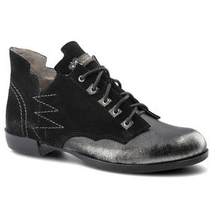 Šnúrovacie Členkové Topánky Maciejka - 2522K-01/00-5 Czarny Na Srebro