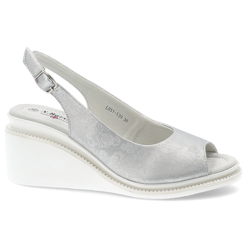 Sandále S.BARSKI - LR51-539 Silver