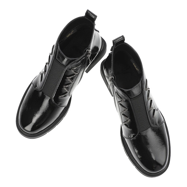 Členkové Topánky S.Barski - MR880-099 Black