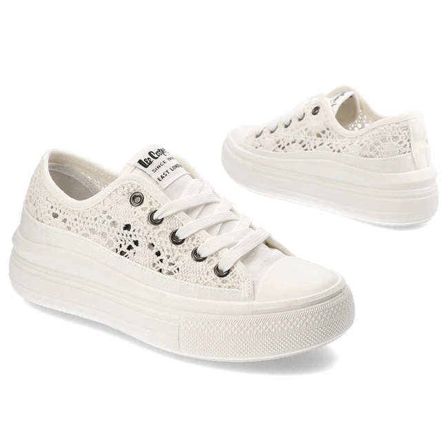 Plátenky Lee Cooper - LCW-23-44-1617L White