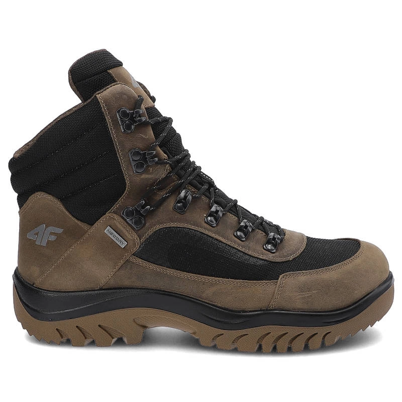 Trekingové Topánky 4F - H4Z21-OBMH253 Brąz/Czarny 44S