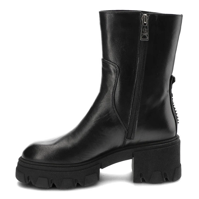 Členkové Topánky Carinii - B8531_-E50-000-000-000 Czarny