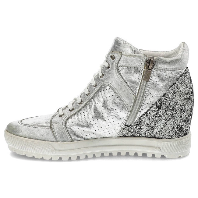 Tenisky Simen - 0304 K.Srebrny/Srebrny/Paj