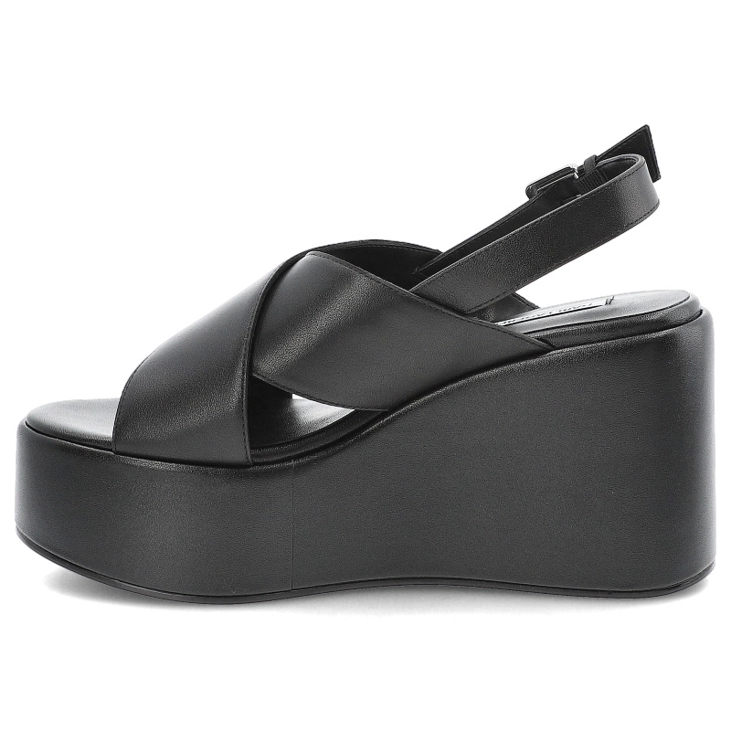 Sandále KARL LAGERFELD - KL33325 000 Black Lthr