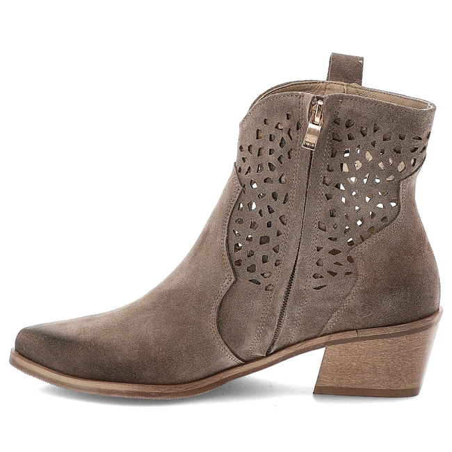 Kovbojky ARMODO - 1616 Almond Welur