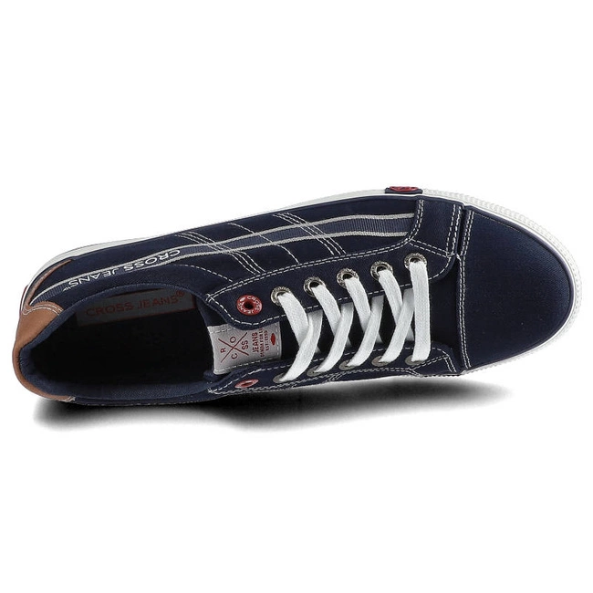 Plátenky Cross Jeans - FF1R4044C Granat