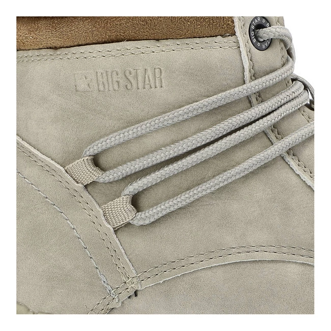 Turistické Topánky Big Star - EE274697 Jasny Szary