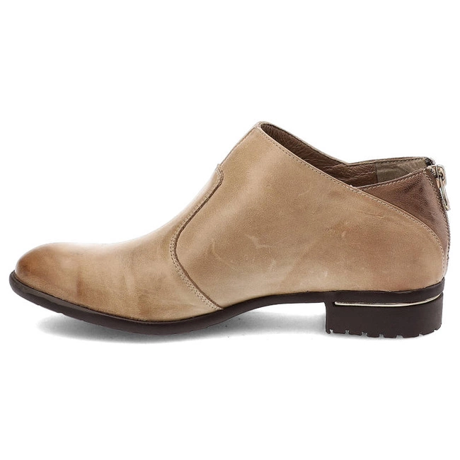 Poltopánky Carinii - B2139 Beżowy/Brązowy