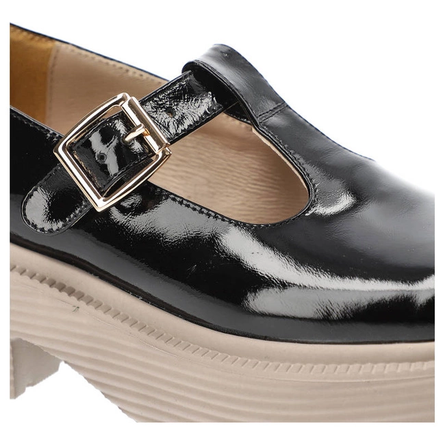 Poltopánky Karino - 4695/090-P Czarny/Naplak