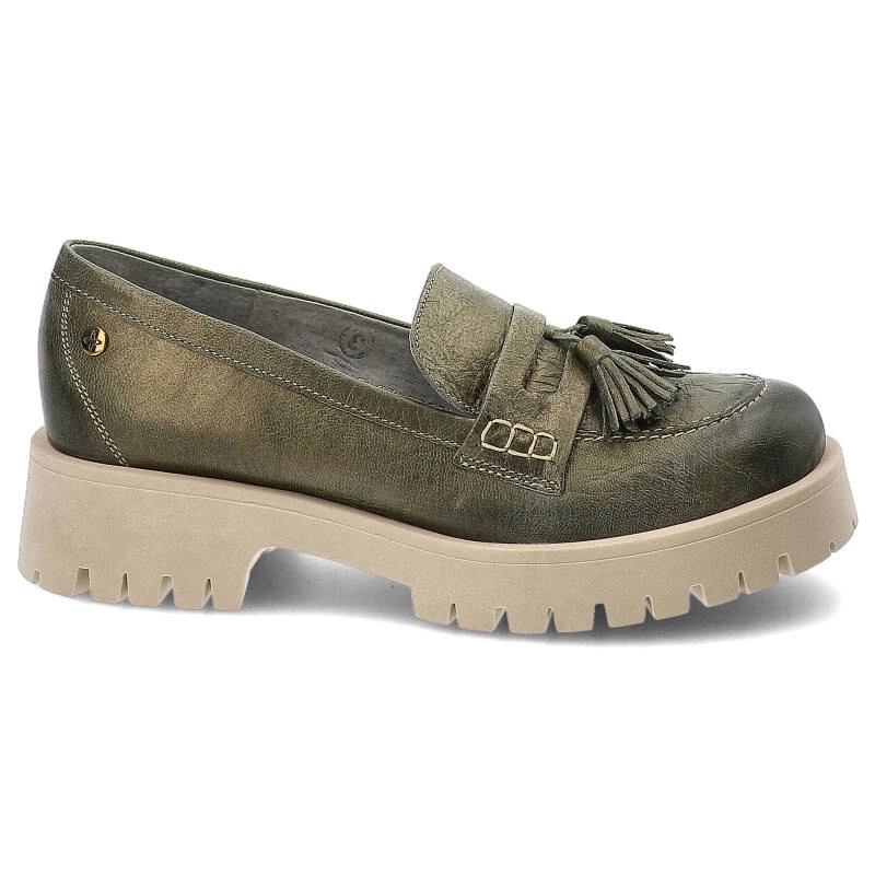 Poltopánky Maciejka - 5497S-09/00-5 Zielony+Złoty