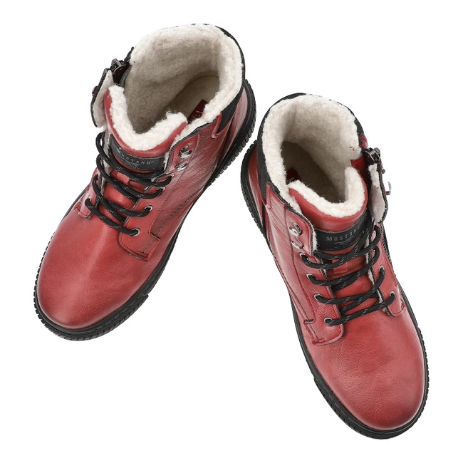 Členkové Topánky Mustang - 1436-606-5 Rot