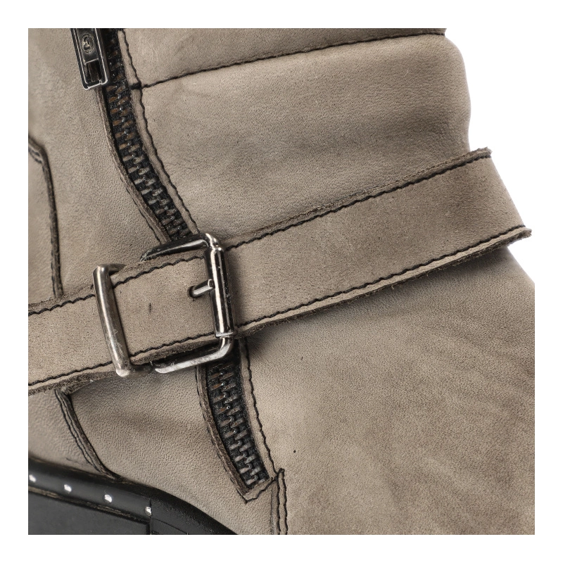 Členkové Topánky Pollonus - 5-0879-008 Szary Samuel