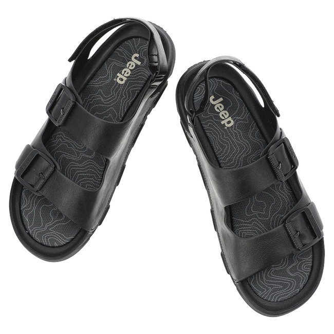 Sandále JEEP - Daytona Sandal JM51132A 062 Black