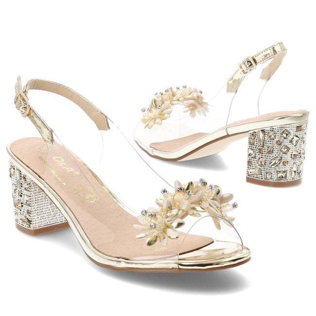 Sandále S.BARSKI - MR51-725 Gold