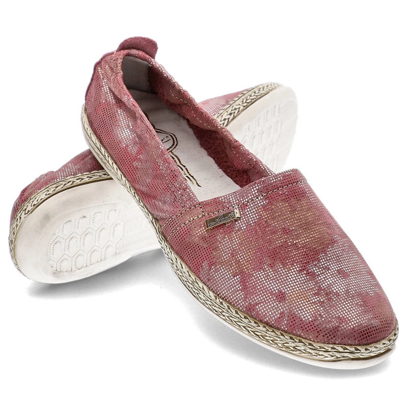 Espadrilky Lemar - 10012 Margaretki Różowy