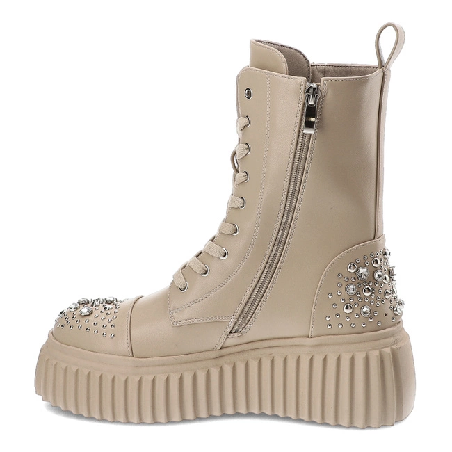 Členkové Topánky S.Barski - MR880-077 Beige