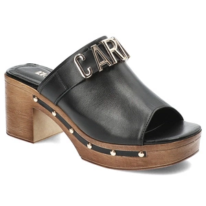 Šľapky Carinii - B9446_-E50-000-000-F81 Czarny