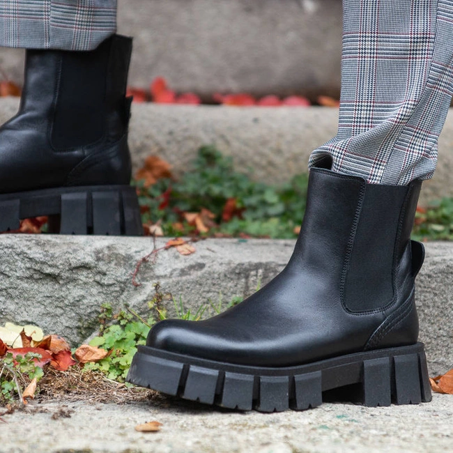 Členkové Topánky Nessi - 22367 Czarny 1