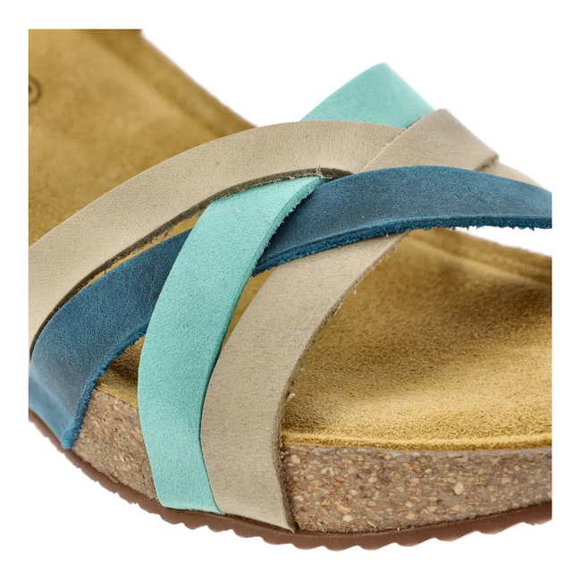 Sandále HEE - 25012 Apure Nat/Mi/Jea