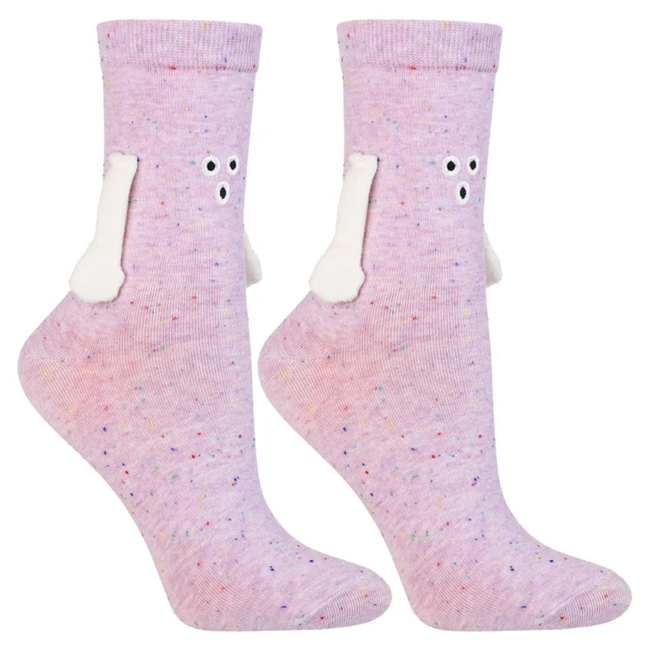 Ponožky MORAJ 1 Para - CSL250-936 Friends Fioletowy