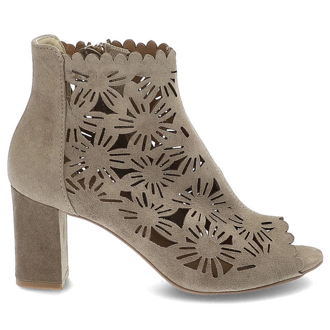 Členkové Topánky Damiss - DS-508/A Kawa Zamsz