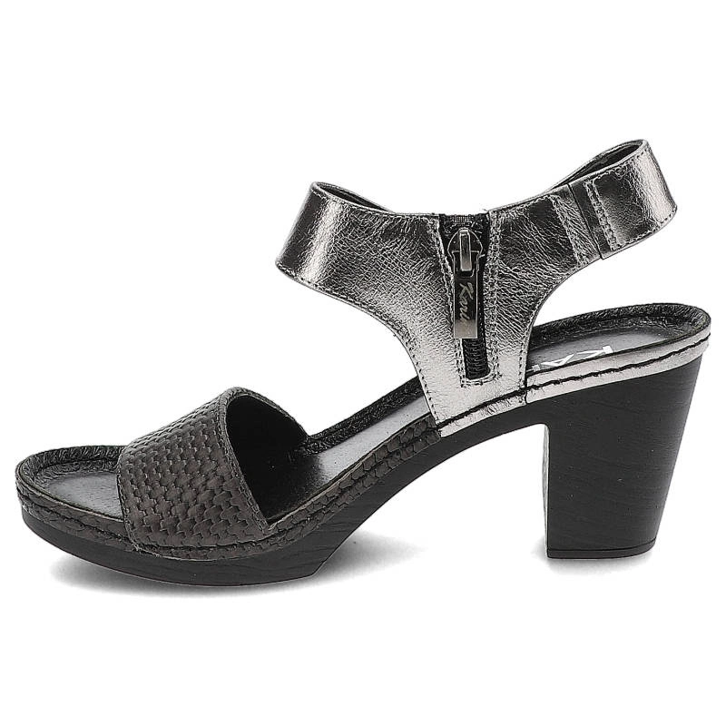 Sandały KARINO - 1725/146-P Ciemny Grafit