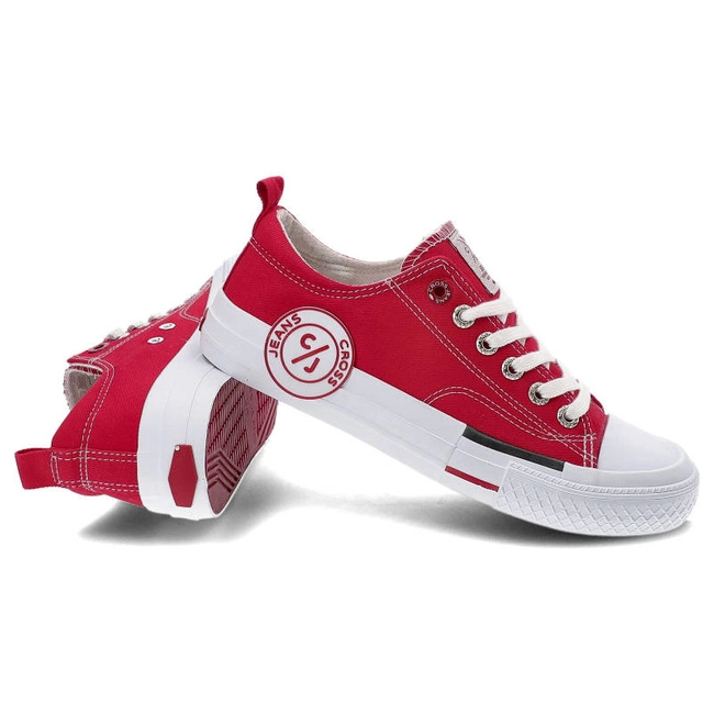 Plátenky Cross Jeans - FF2R4074C Czerwony