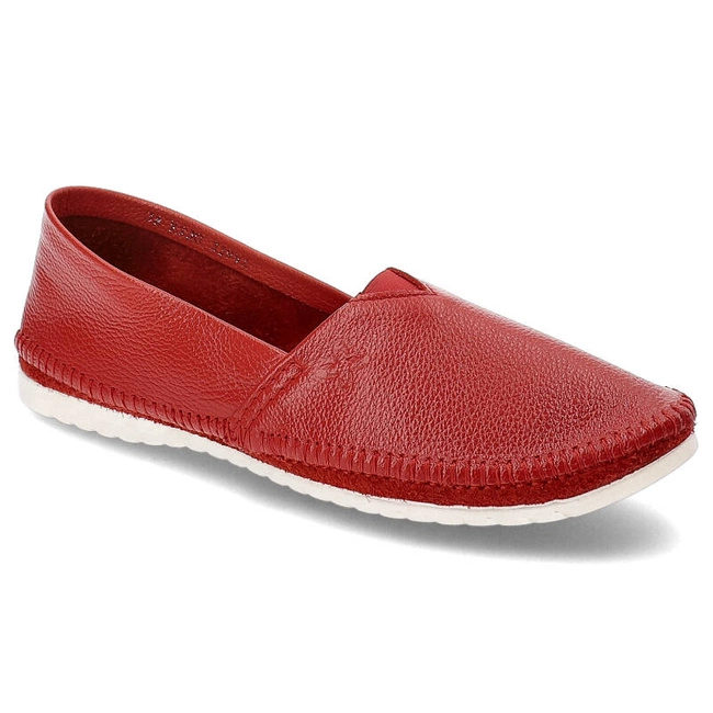 Baleríny Maciejka - 1930S-08/00-0 Czerwony