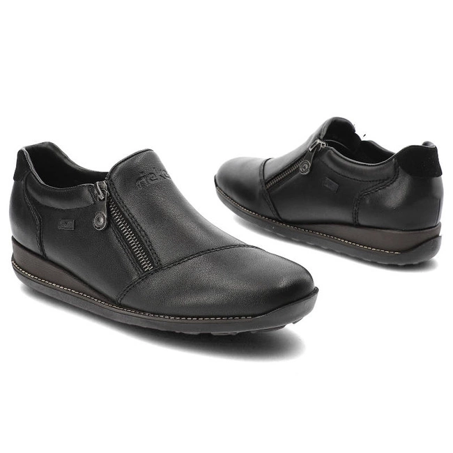 Poltopánky Rieker - 44265-00 Czarne