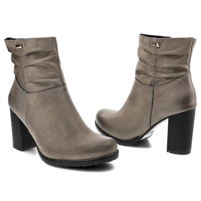 Členkové Topánky Karino - 1067/002-F Szary