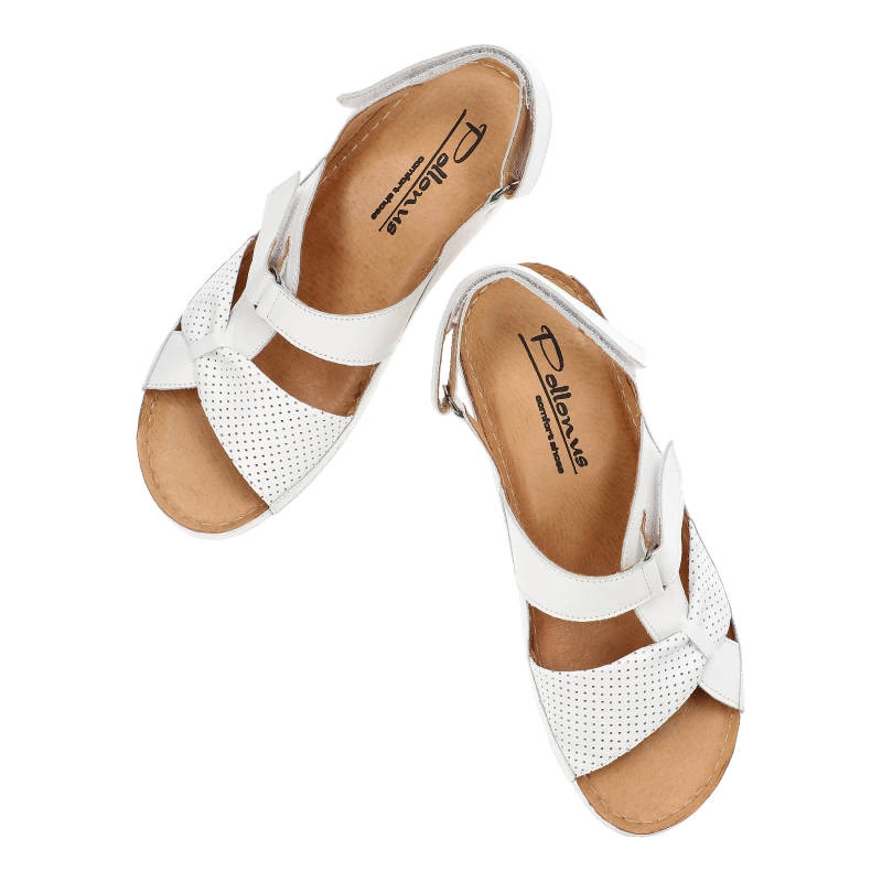 Sandále Pollonus - 5-0689-005 Biały