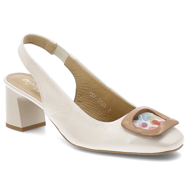 Sandále ESPIRITO by DAREX - OP-157/1 Perła Groszek