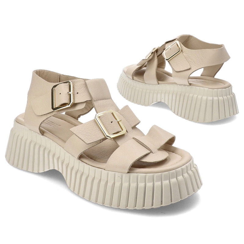 Sandále Venezia - 170GM03 L Beżowy