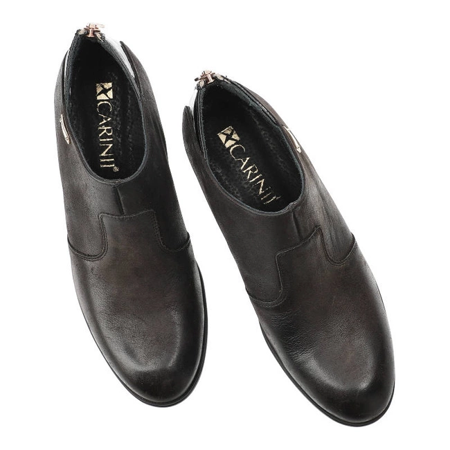 Poltopánky Carinii - B2139-360-037-000-769 Samuel 04/Lakier Czarny