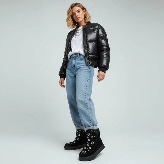 Snehule GIOSEPPO - Utika 76060 Black