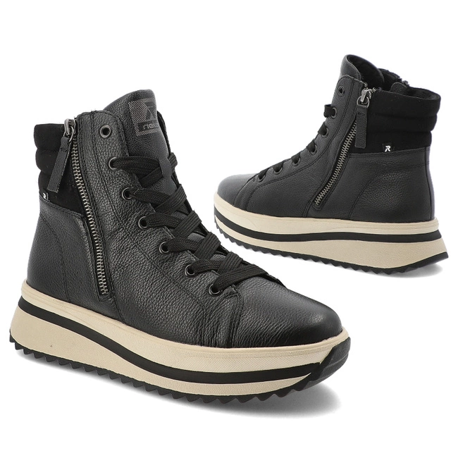 Tenisky RIEKER - W3870-00 Black