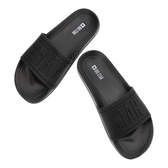 Šľapky Big Star - DD174690 Czarny