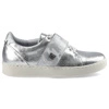 Tenisky Simen - 366A Srebro/Komando Biało-Srebrne